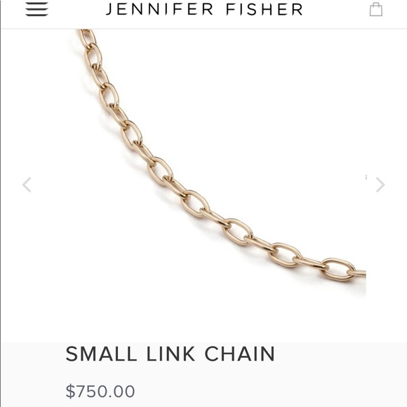 jennifer fisher Jewelry - Jennifer Fisher 14k yellow gold small link chain
